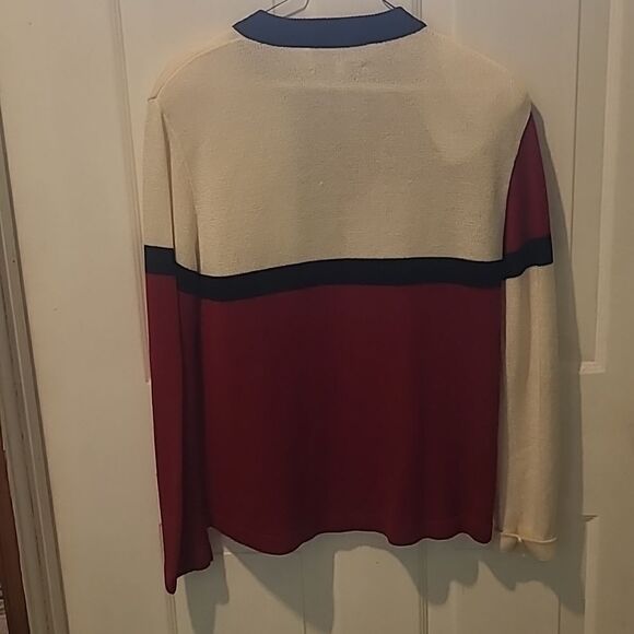 Ami Knits Size 10 Color Block Cardigan - Picture 2 of 5